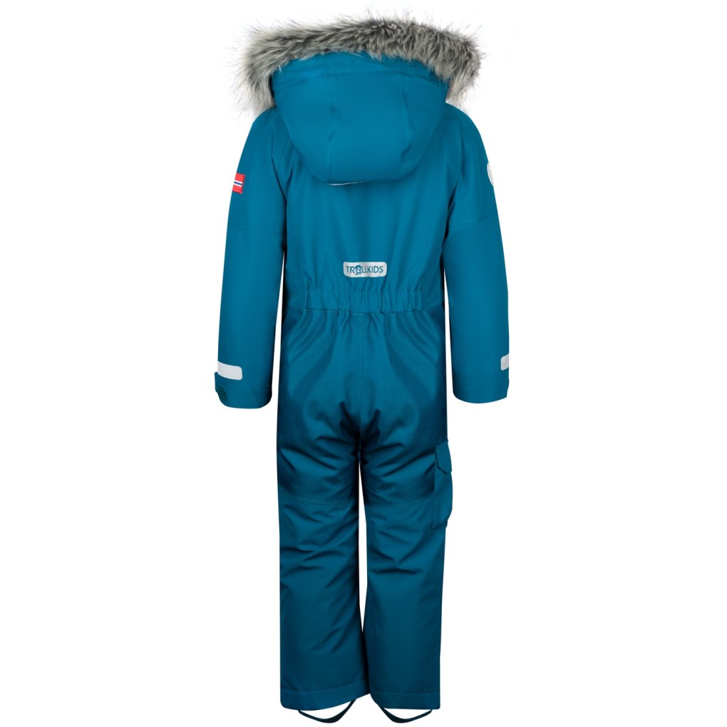 Trollkids Kirkenes Snowsuit Kids - Deep Lagoon