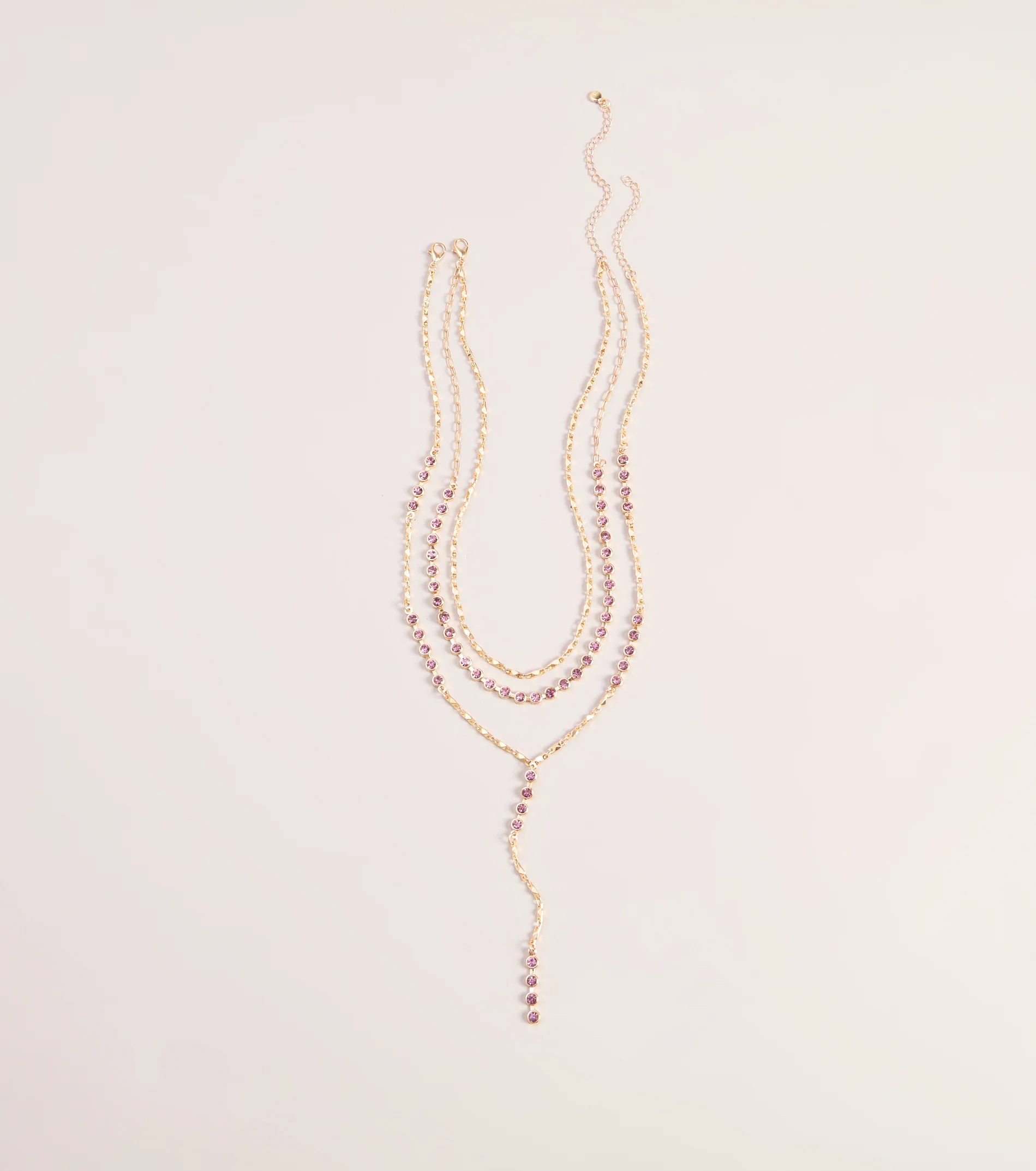 Shine Stack Necklace Two-Pack Set