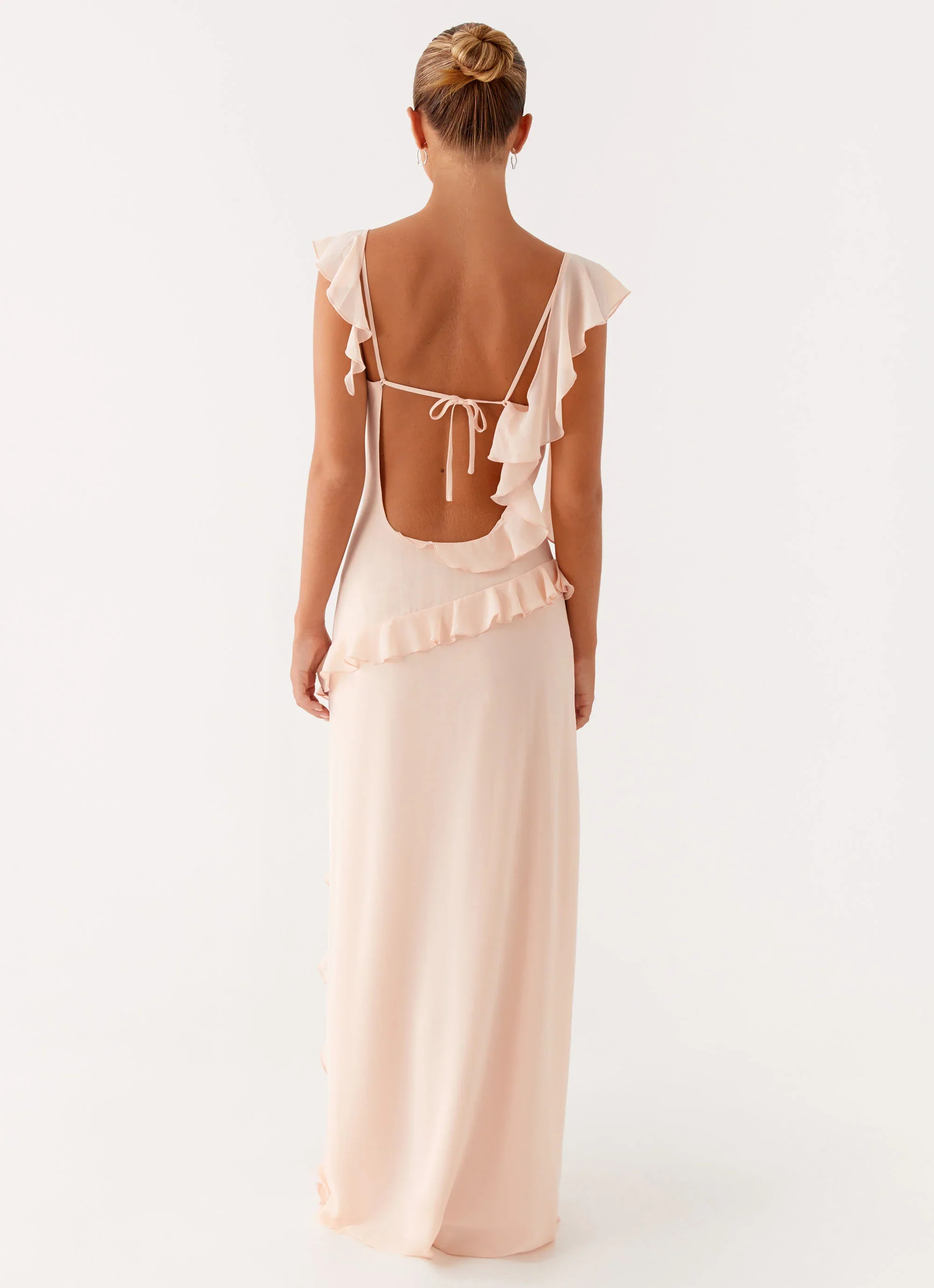 Naya Maxi Dress - Peach