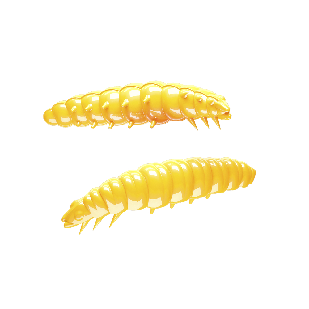 Libra Lures Larva artificial bait (yellow)