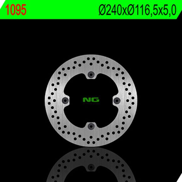 NG Round Fixed Brake DiscRef: NGD00271A / 1024319