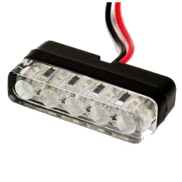 Ermax Universal White LED License Plate LightRef: EM1048 / 910501051