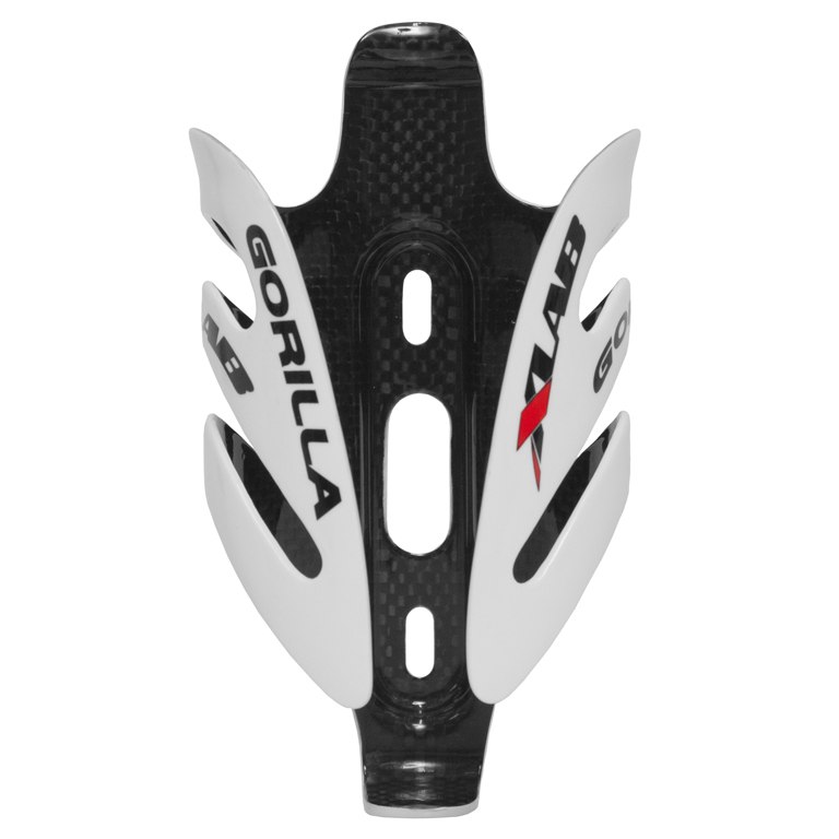 XLAB Gorilla Cage Carbon Bottle Cage - white