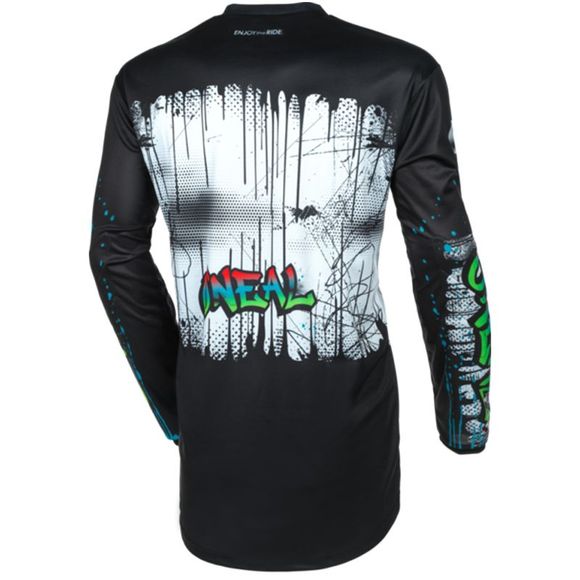 O'Neal ELEMENT - RANCID V24 2023 cross Jersey - Black / WhiteRef: OL1971