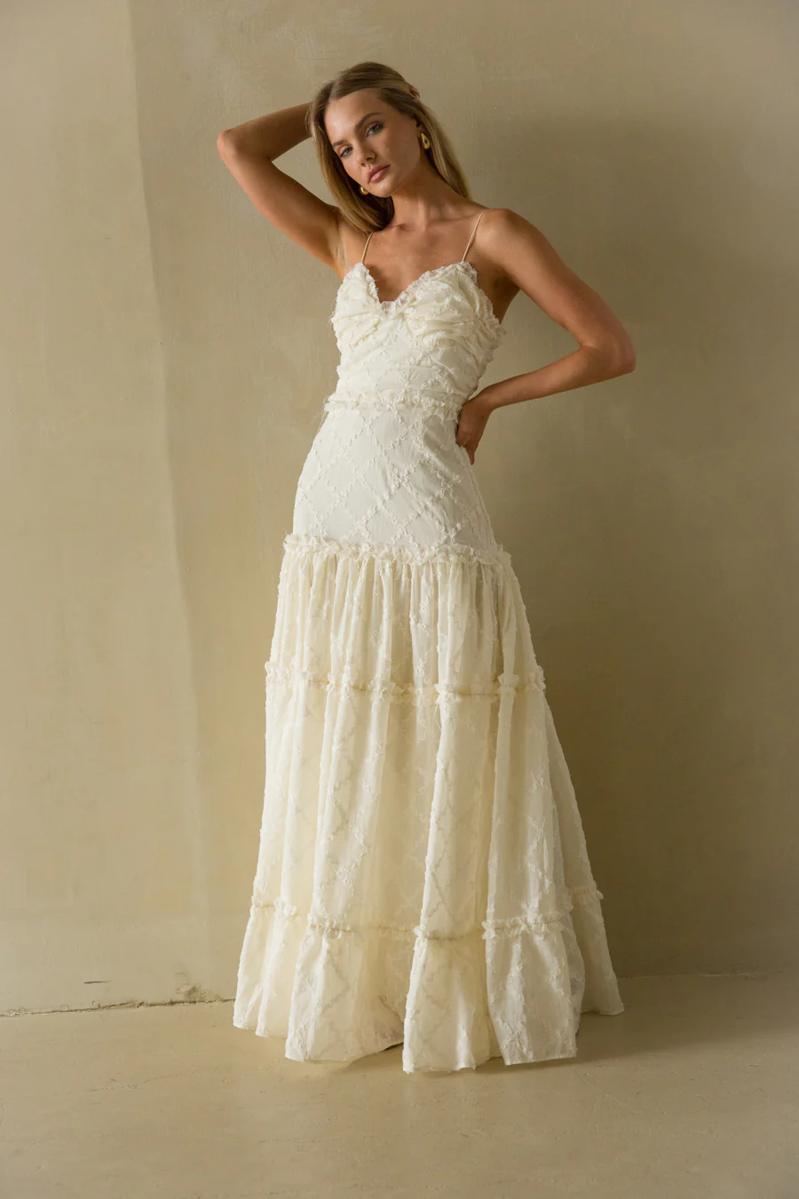 Percy Lace Maxi Dress