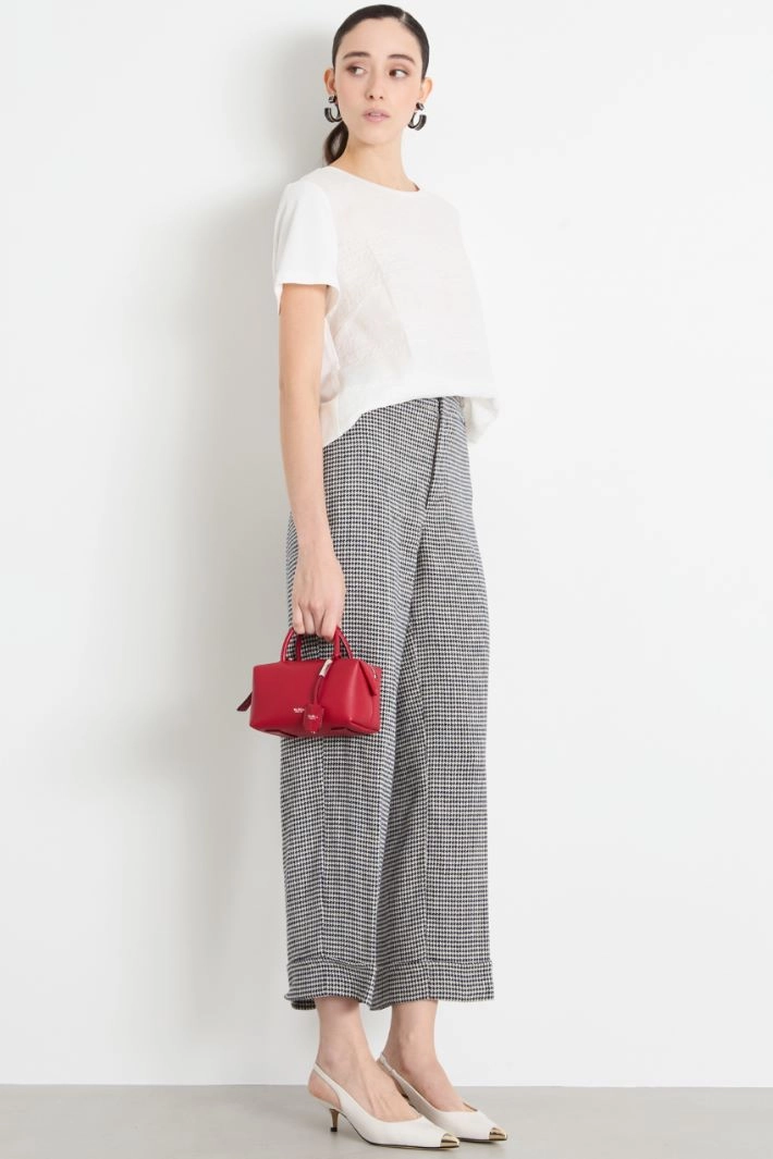 Basic jersey T-shirt - WHITE