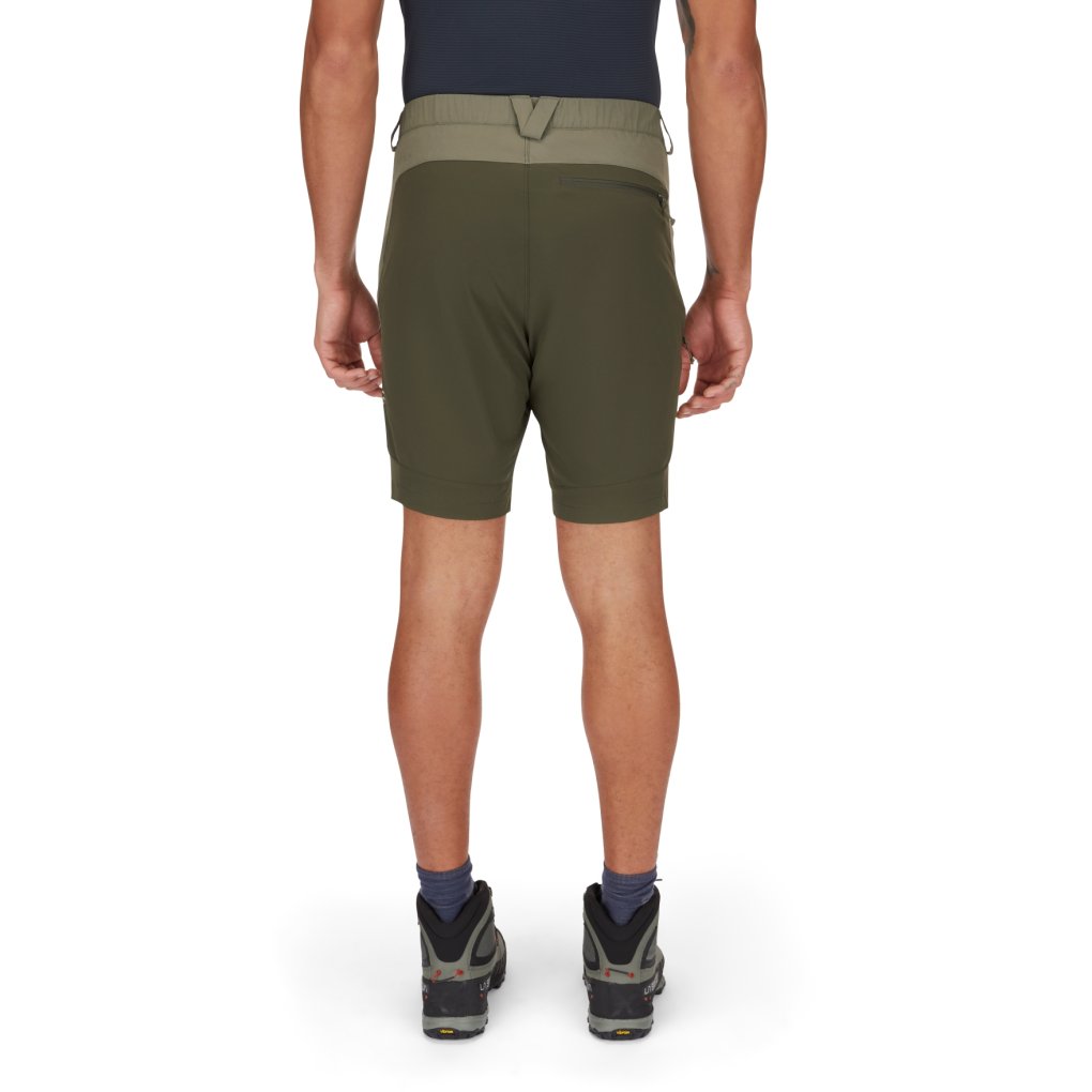 Rab Torque Mountain Shorts Men - light khaki/army