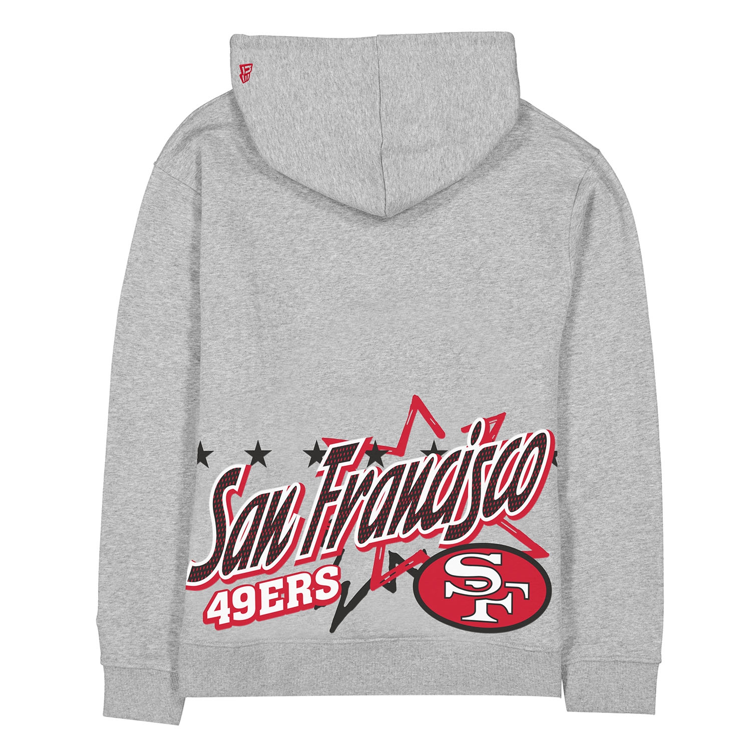 San Francisco 49ers Sport Classics Oversized NFL Hoodie Gray