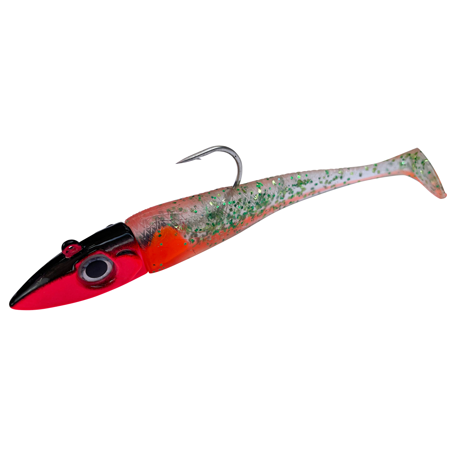 Eisele Shad Flexxxi Mini with Twitcher (paddle, watermelon)