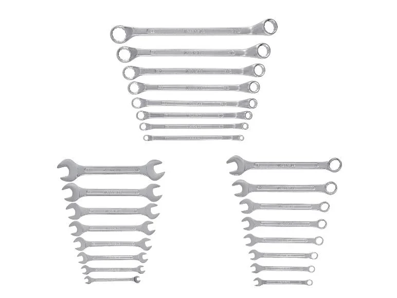 Set de clés, 8 pièces