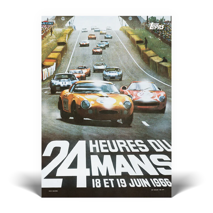 2023 Topps 24H of Le Mans Poster Art #21 - Topps UK