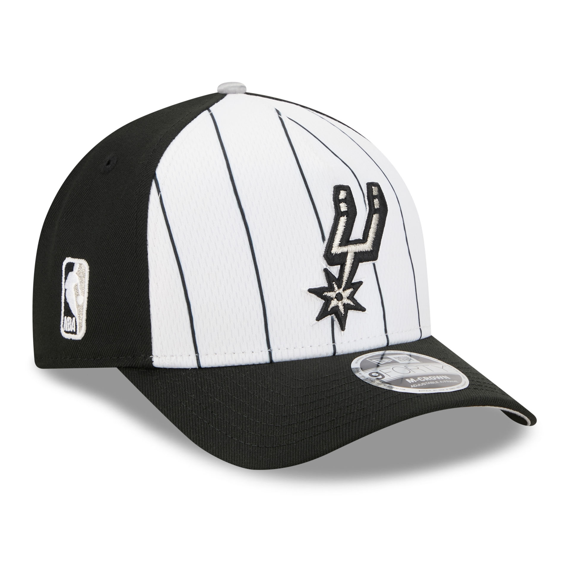 San Antonio Spurs 2025-26 NBA Tip-Off 9FORTY M-Crown A-Frame Snapback Cap