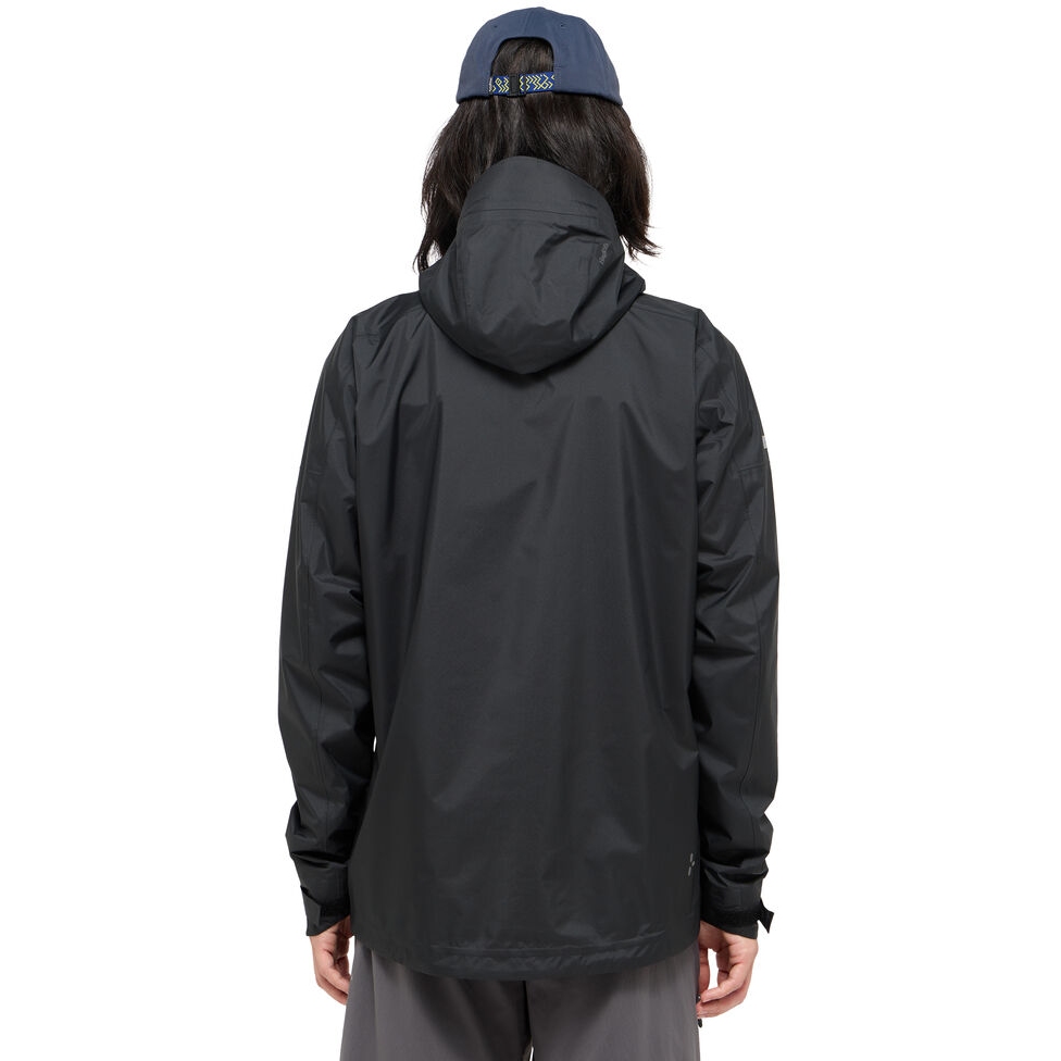 Haglöfs L.I.M Airak 2.5L Rain Jacket Men - true black 2C5