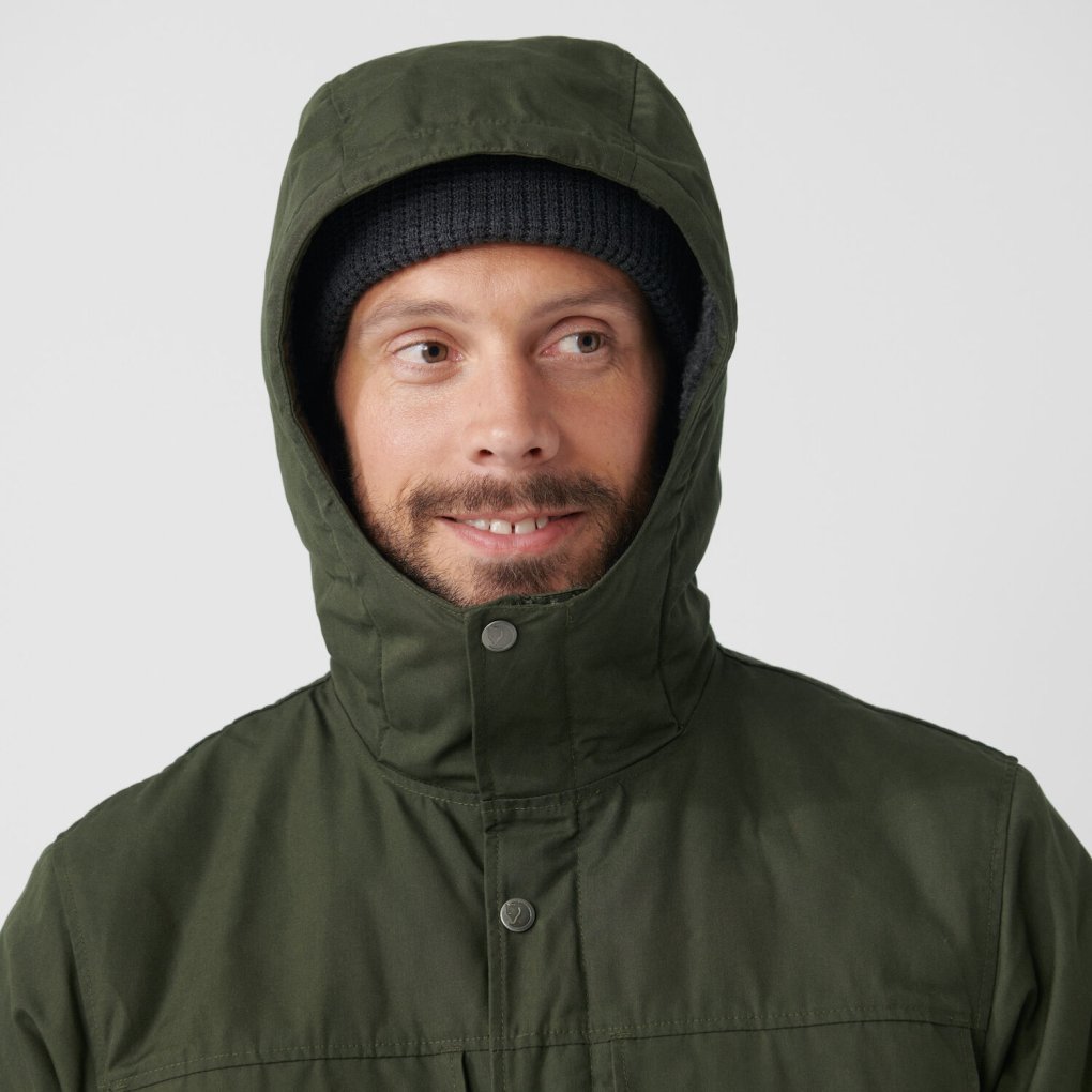 Fjällräven Greenland Winter Jacket Men - green-dark grey