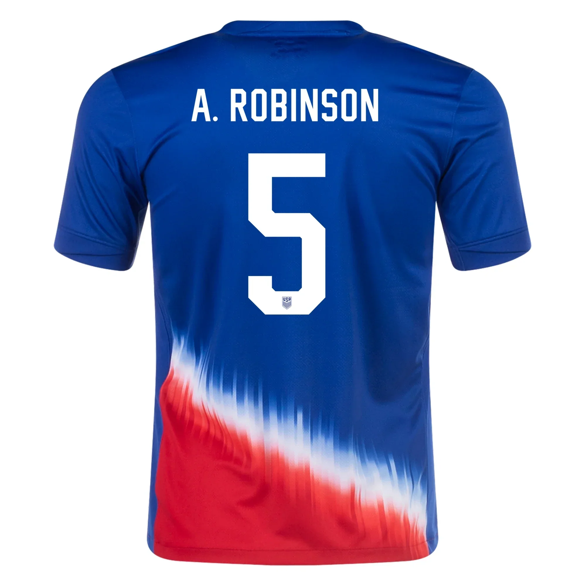 Mens United States Antonee Robinson Away Jersey 24/25 (Old Royal/Sport Red)