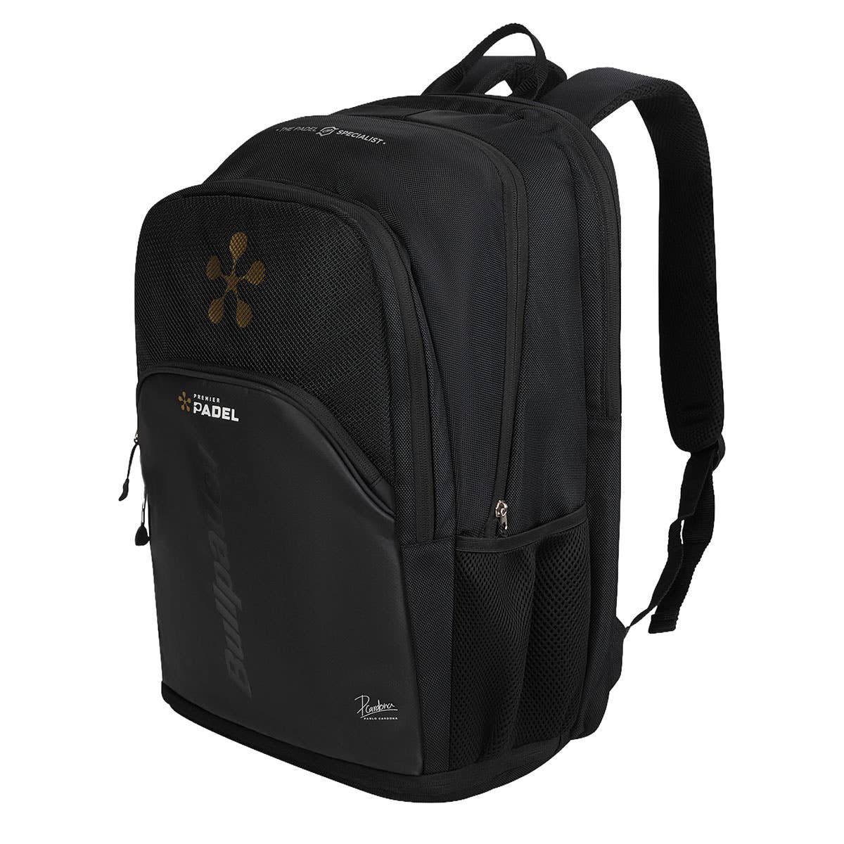 BACKPACK BULLPADEL VERTEX GEO PREMIER PÁDEL 26 BLACK BPM26008