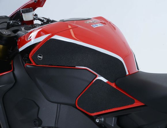 Grip de réservoir R&G Racing Kit 4 pièces noirRef : RGR01049A / 1082243001