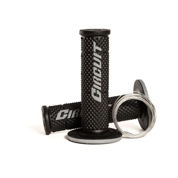 Circuit Equipment V Universal handlebar grips - Black / GrayRef: cre0012 / ma018-213