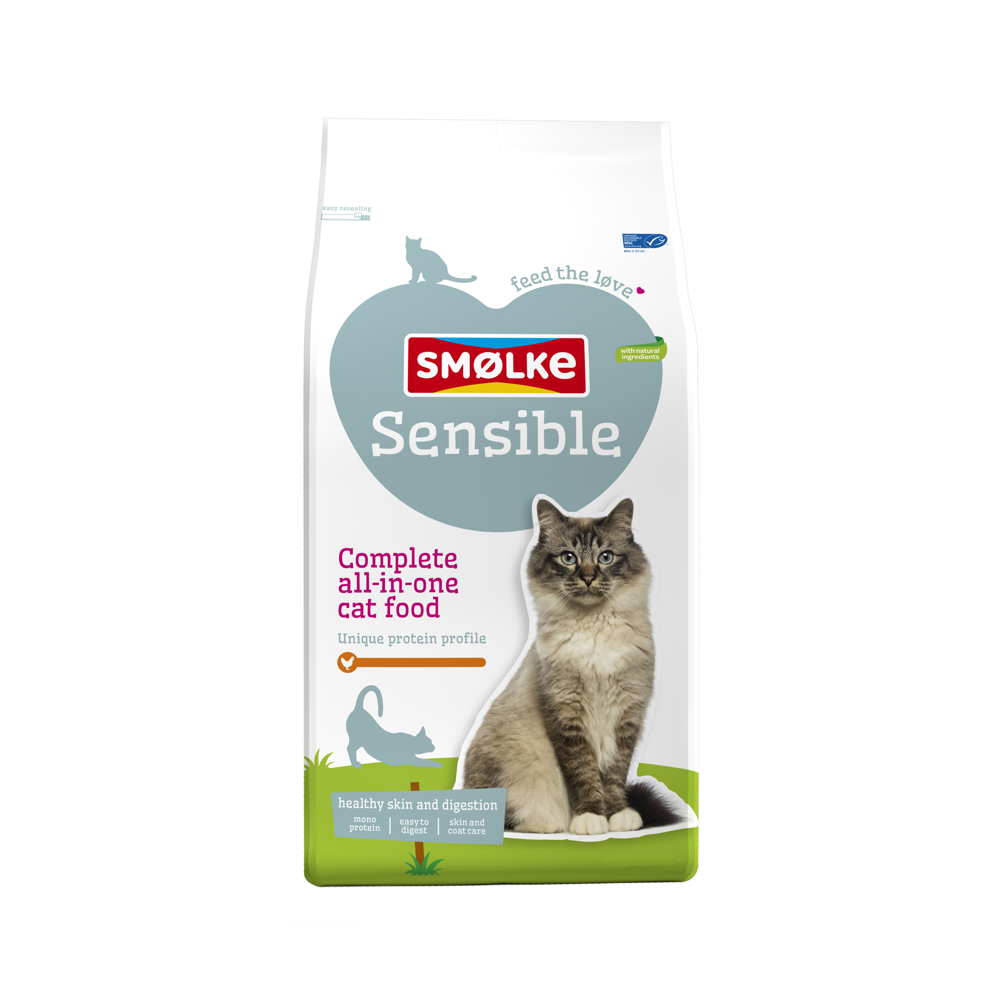 Smølke Sensible - Cat Food - Chicken - 4 kg