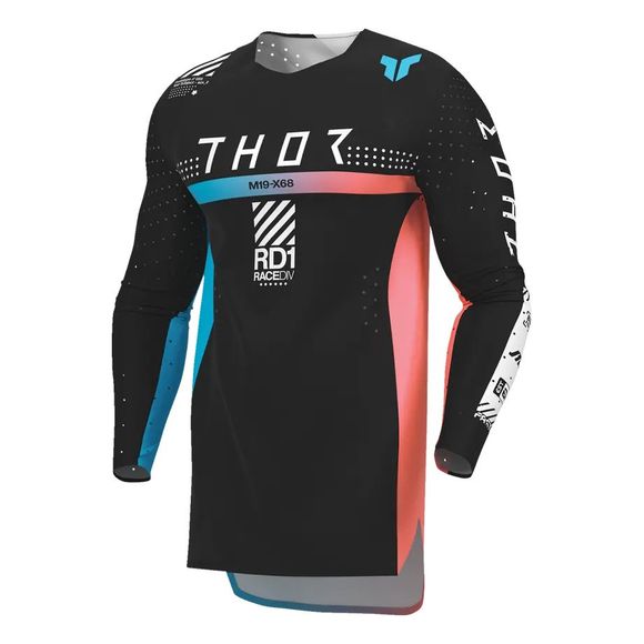 Thor Sport Synth 2025 - Black cross jerseyRef: To3197