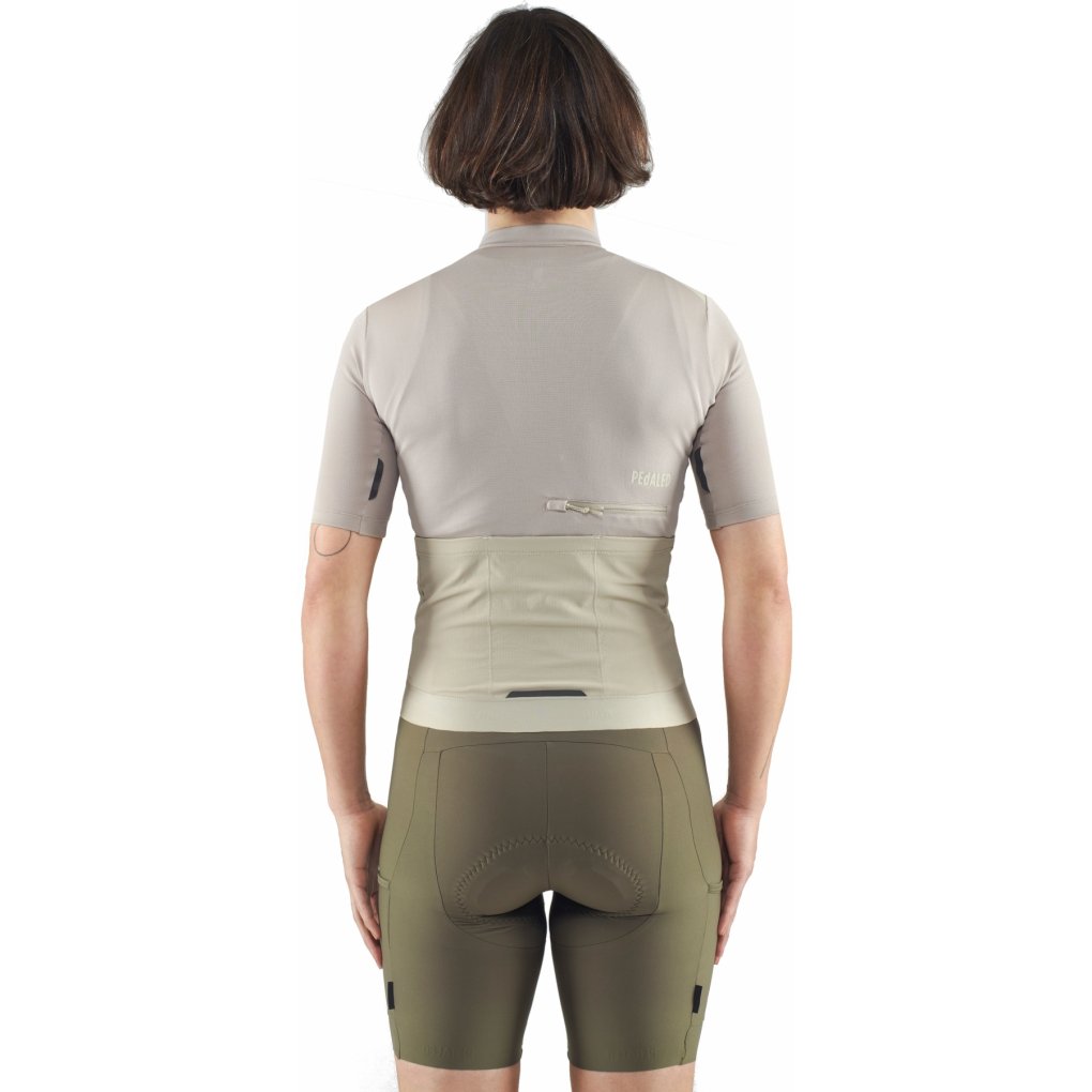 PEdALED Odyssey Merino Short Sleeve Jersey Women - Beige