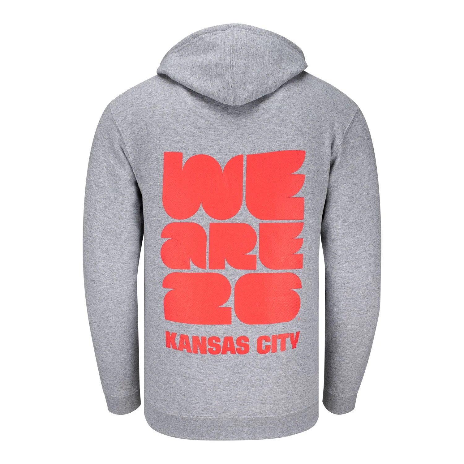 2026 Soccer Fan Collection Kansas City Grey Hoodie - Unisex