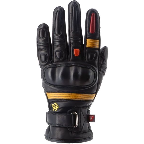 Helstons Furiosa Gloves - Yellow / OrangeRef: HS1280