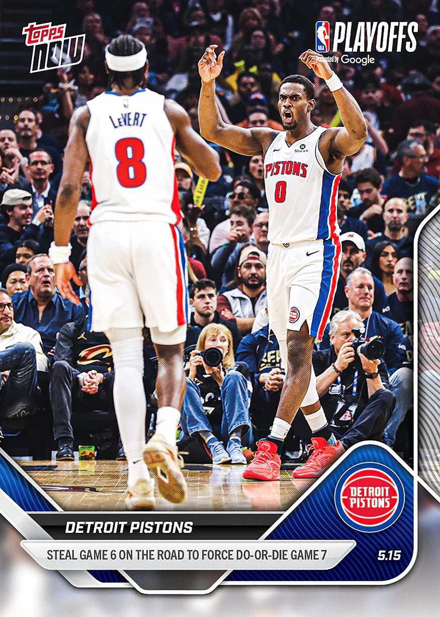Detroit Pistons - 2025-26 NBA Topps NOW® - Card 311