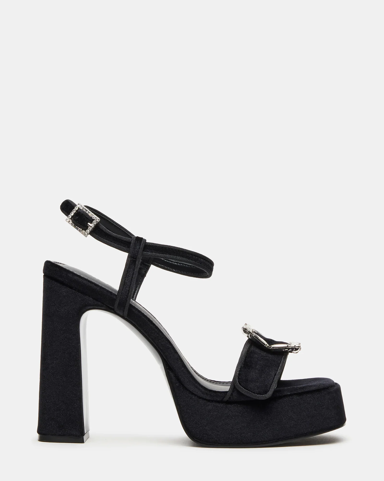 Liandra Buckle Black Velvet