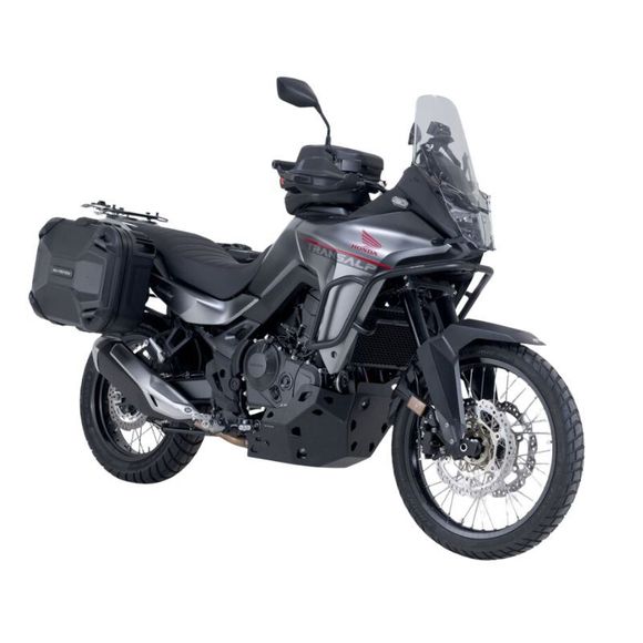 Sw-Motech Suitcase Complete Kit Dusc (41/41 Liters) - BlackHONDA 750 XL 750 TRANSALP - 2023 - 2025Ref: Swm1296 / Kft.01.070.65101 / B