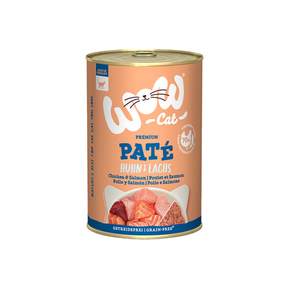 WOW Cat Wet Adult - Chicken & Salmon - 400 g