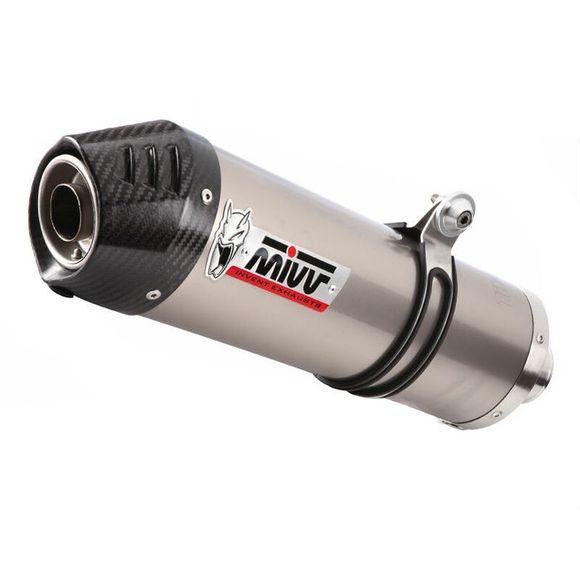 Mivv Titanium Oval Muffler (Carbon Tip)Ref: Mvy034Lnc / 1089731001