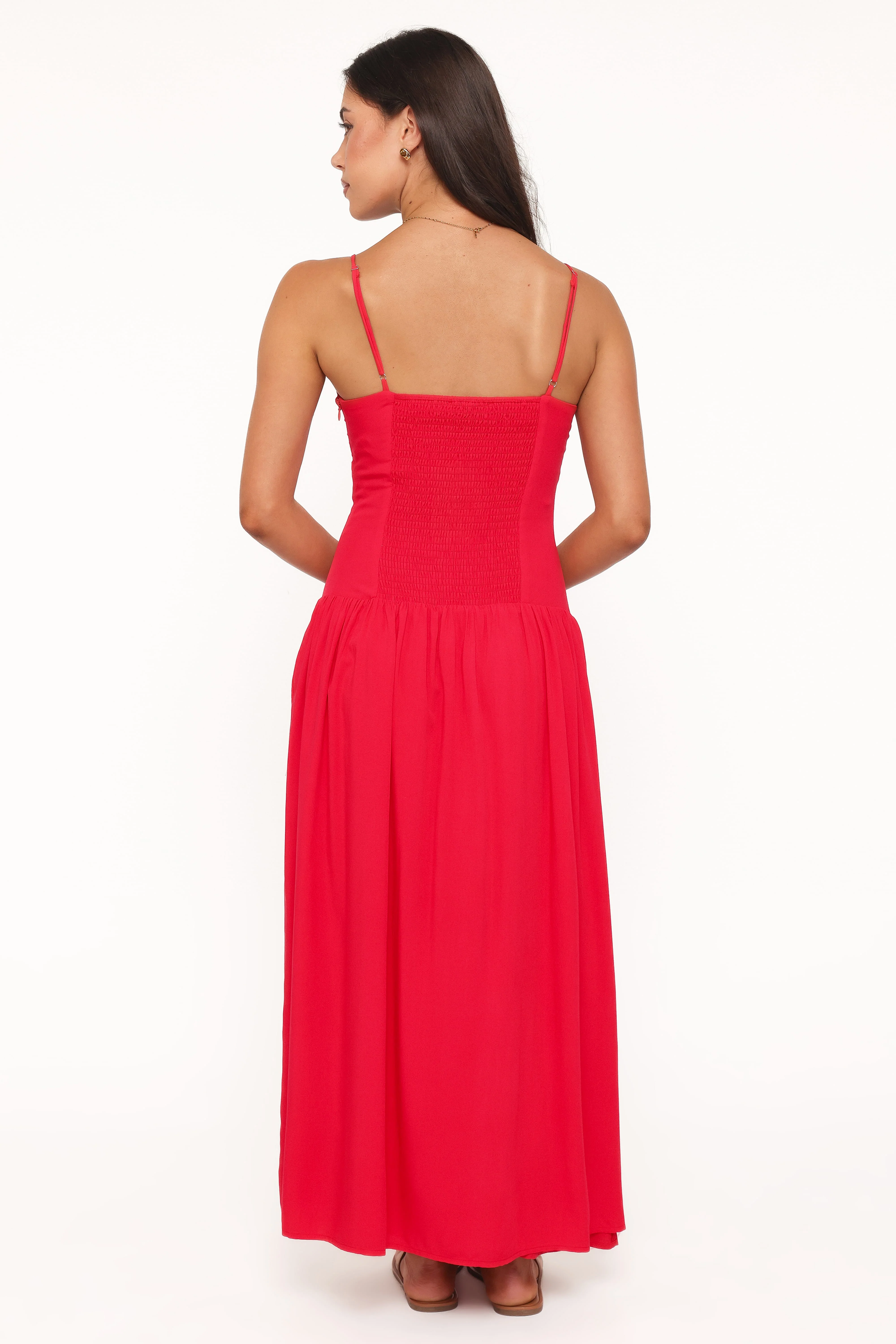 Shanice Maxi Dress - Red