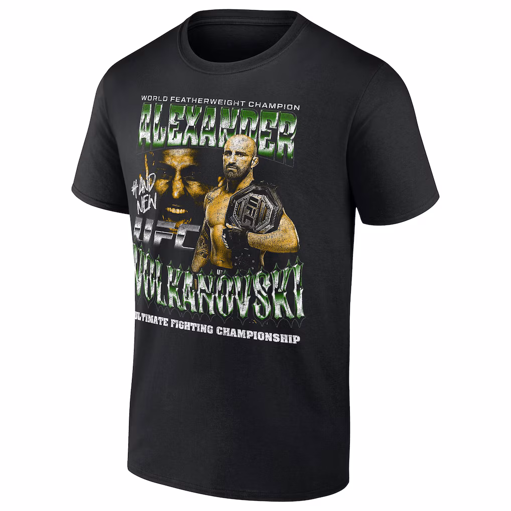 Alexander Volkanovski UFC 314 Featherweight Champion T-Shirt - Mens