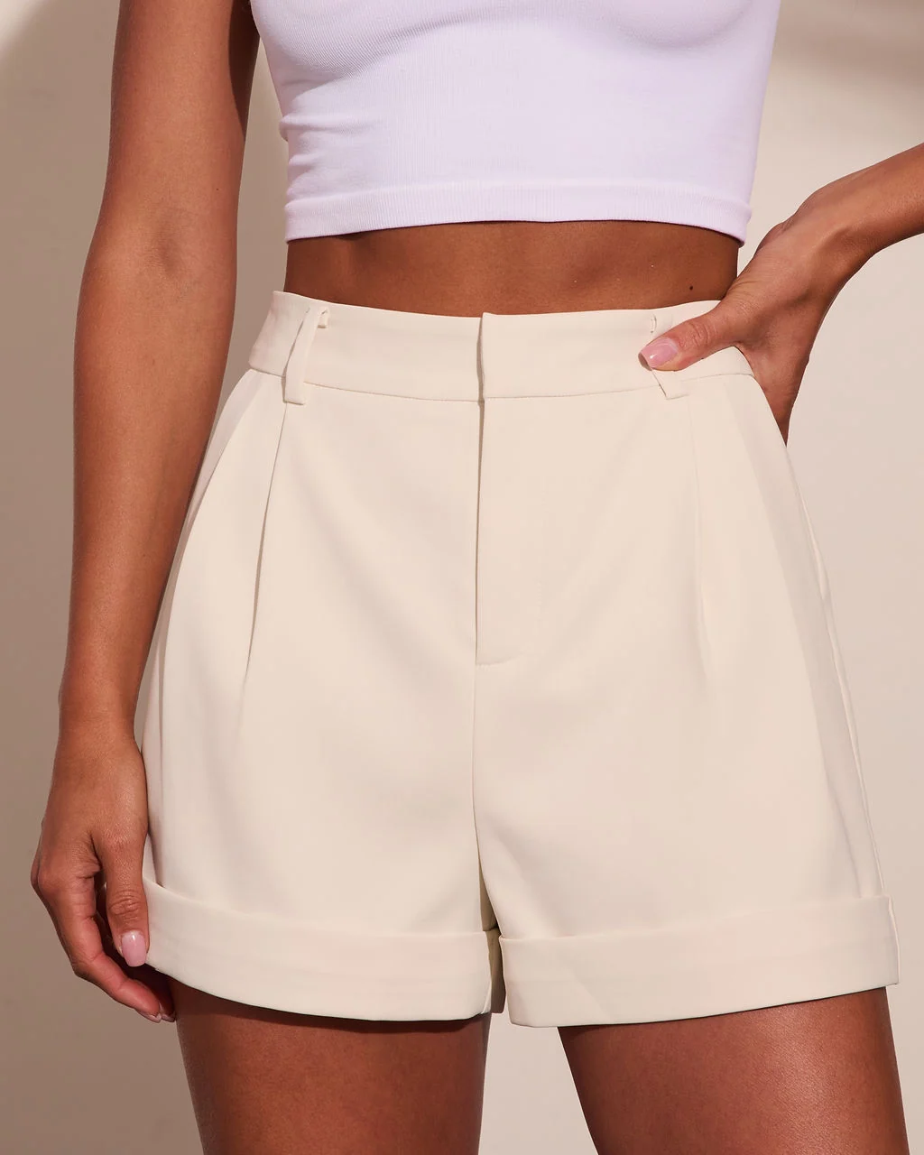 Olena High Waisted Shorts