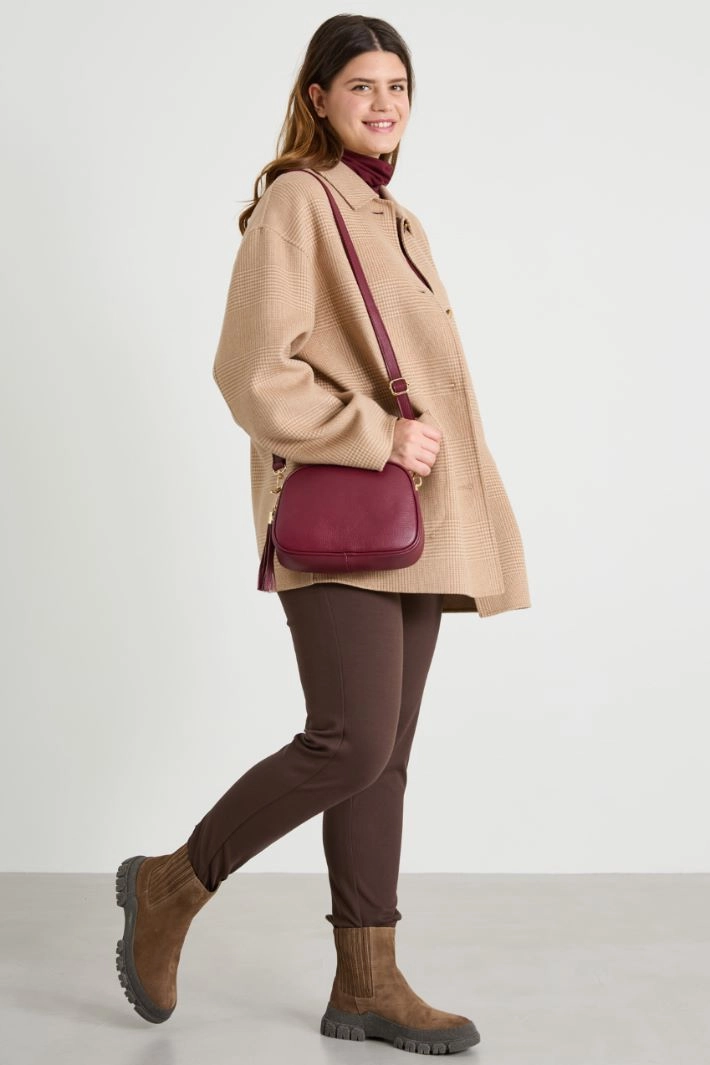 Double-faced wool coat - CAMEL