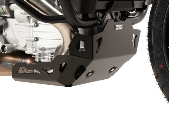 Hepco & Becker aluminum engine guard - blackMOTO GUZZI 1200 STELVIO - 2024 - 2025Ref: HBE02495A / 810560 00 01