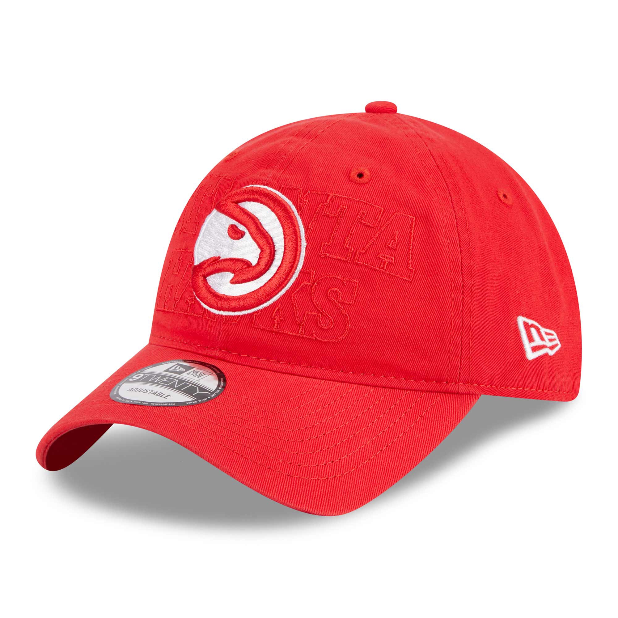 Atlanta Hawks 2023 NBA Draft New Era 9TWENTY Adjustable Cap Red