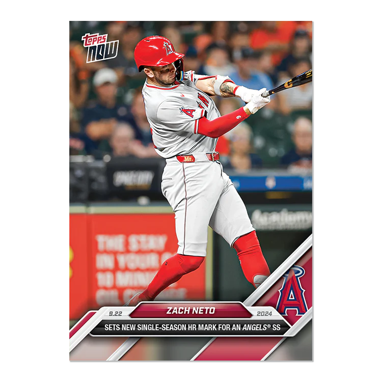 Zach Neto - 2024 MLB TOPPS NOW® Card 741
