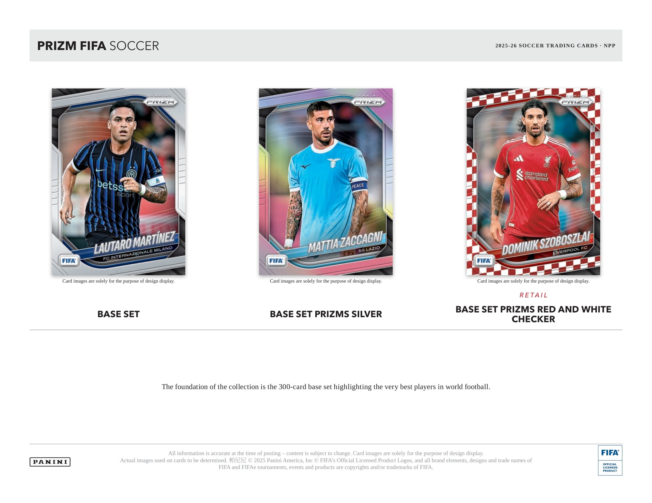 2025/26 Panini Prizm FIFA Football Blaster Box