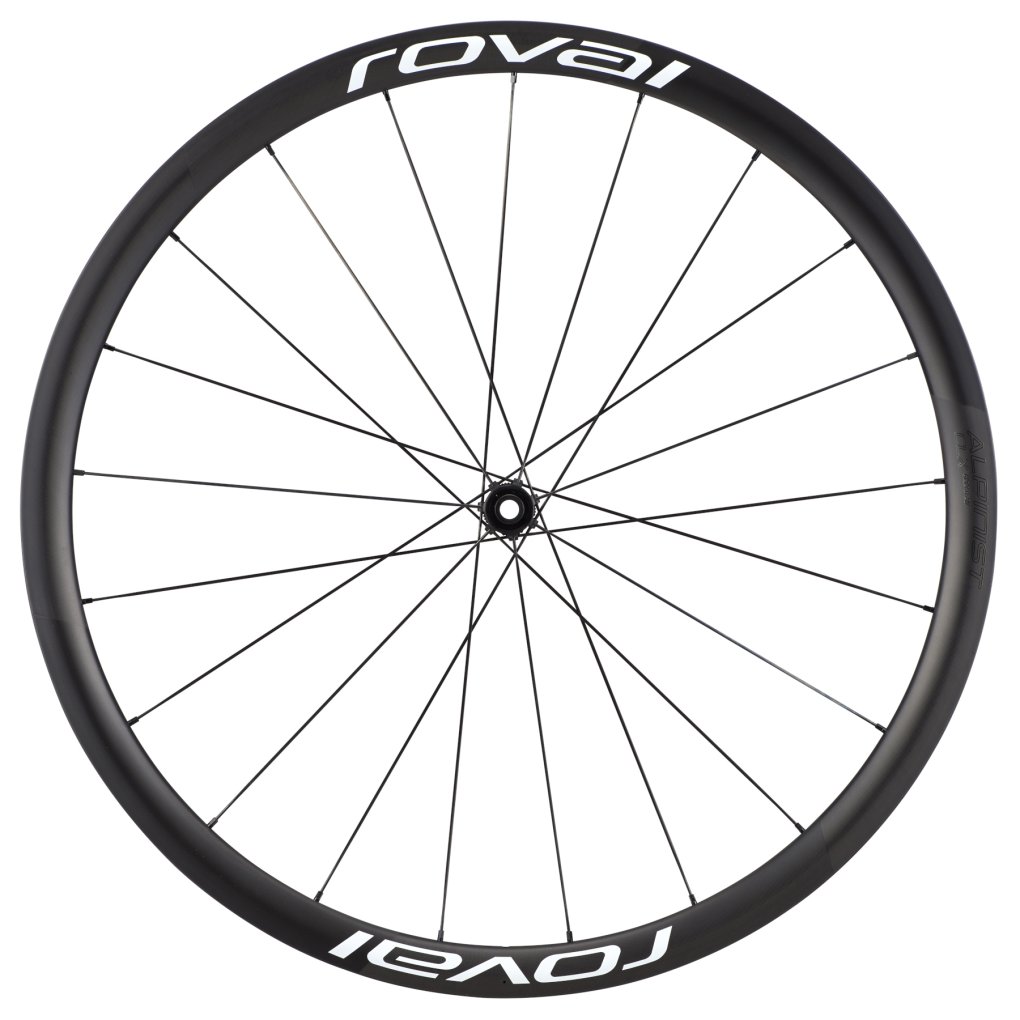 Specialized Alpinist CLX II Front Wheel - 700C | Tubeless | Centerlock - 12x100mm - Satin Carbon / Gloss White