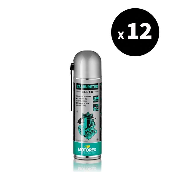Nettoyant carburateur Motorex Carburetor Cleaner - spray 500ml x12 UniverselRef : MX00179A / 3062628