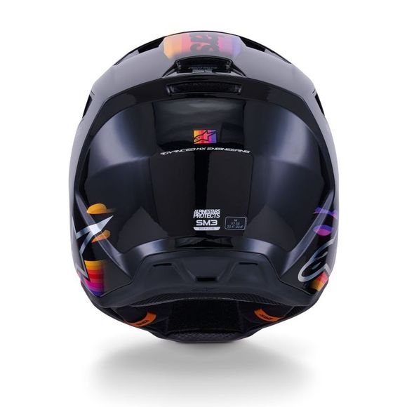 Casque cross Alpinestars S-M3 FORCE 2026 - Noir / BlancRef : AP3968