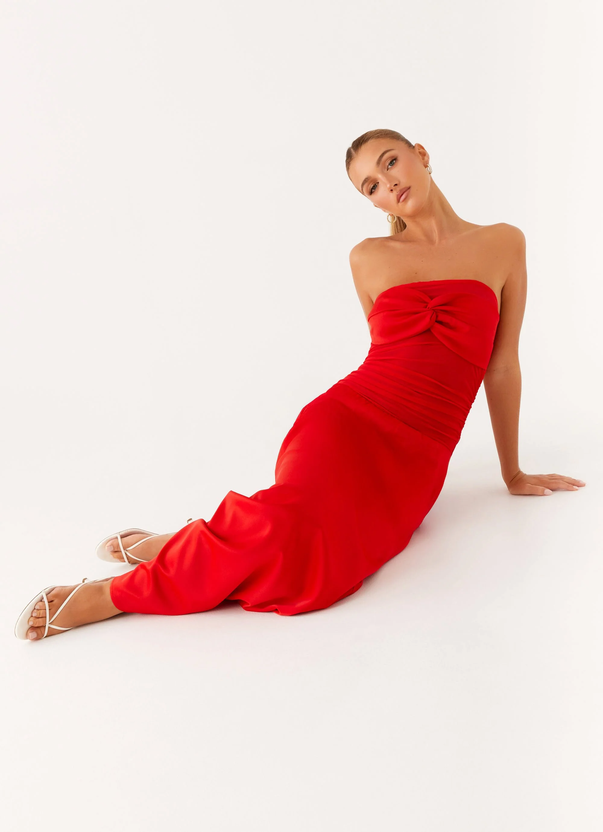 Rewind Maxi Dress - Tangerine