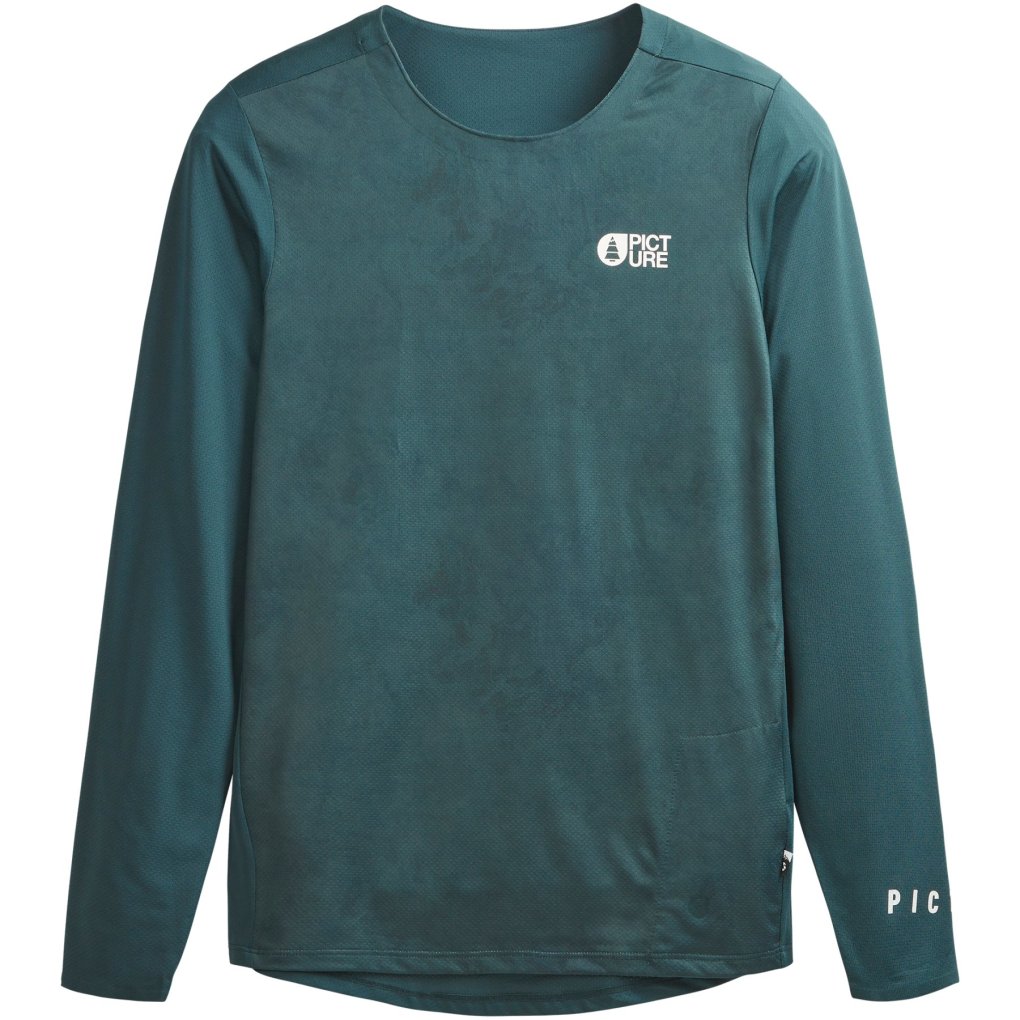 Picture Osborn Printed Long Sleeve Tee Men - Dark Earthly