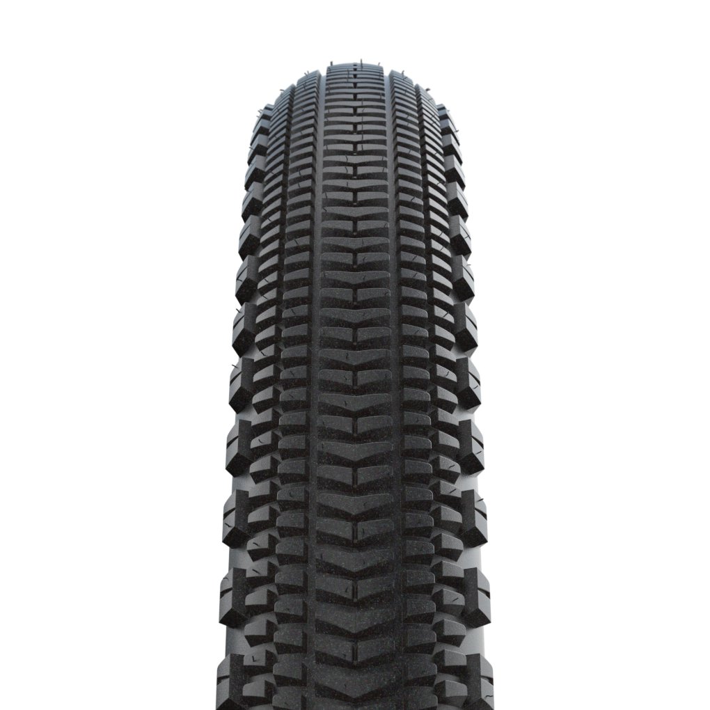 Schwalbe G-One Overland Folding Tire -  Performance | Addix Green | Race Guard | TLR | E-50 - 28x1.50