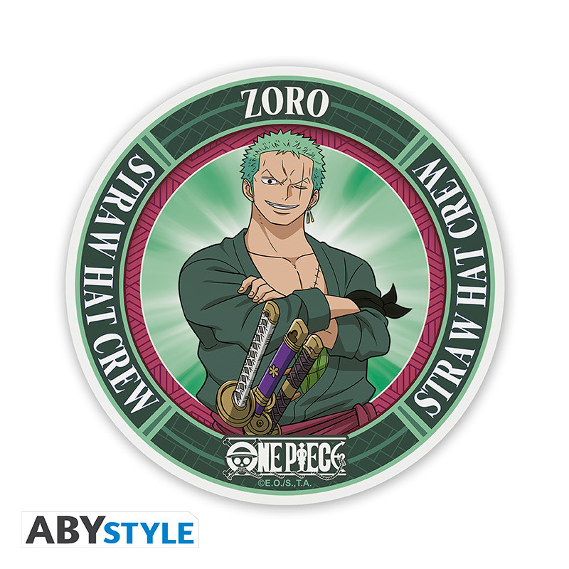 ONE PIECE Ceramic Coasters Roronoa Zoro