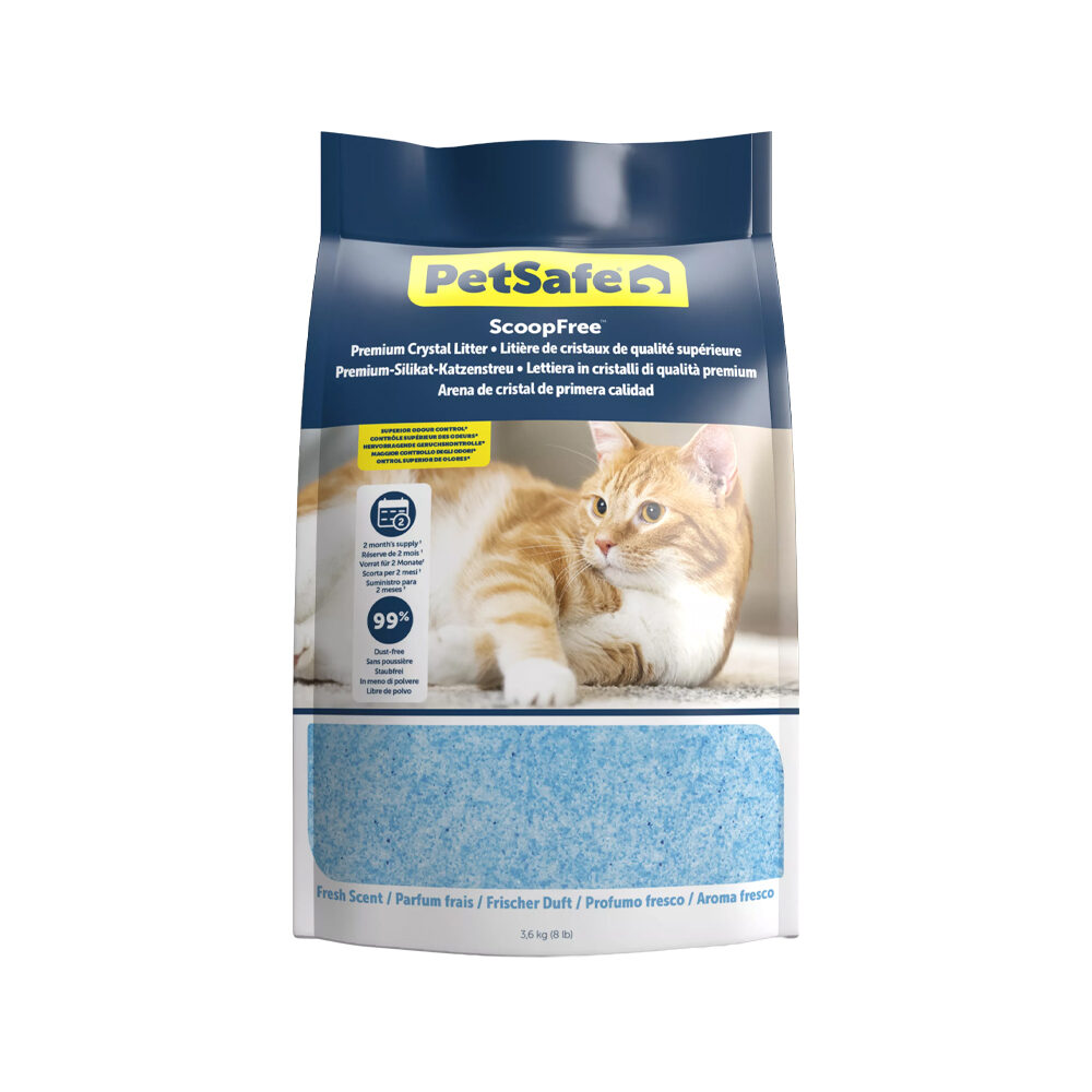 PetSafe ScoopFree Premium Crystal Cat Litter - 3,6 kg