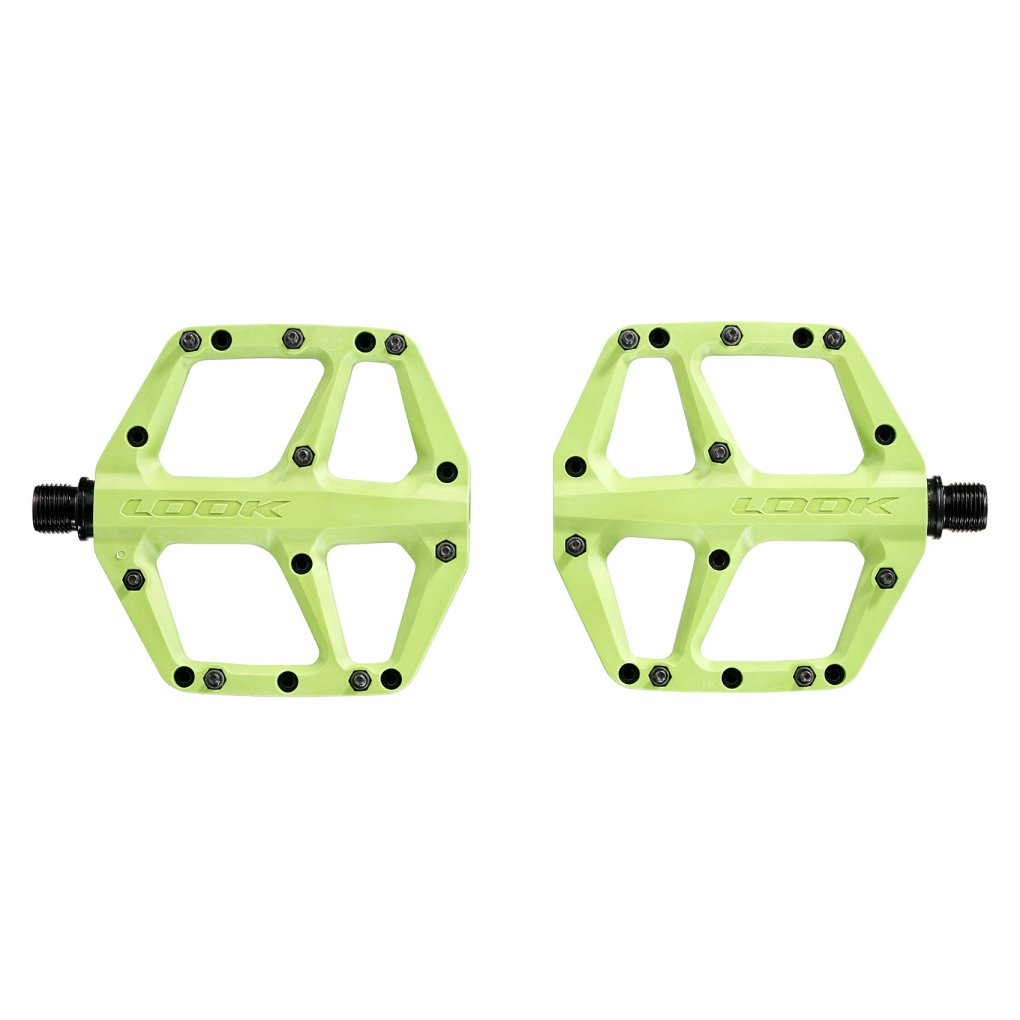 LOOK Trail Roc Fusion MTB Flat Pedals - lime