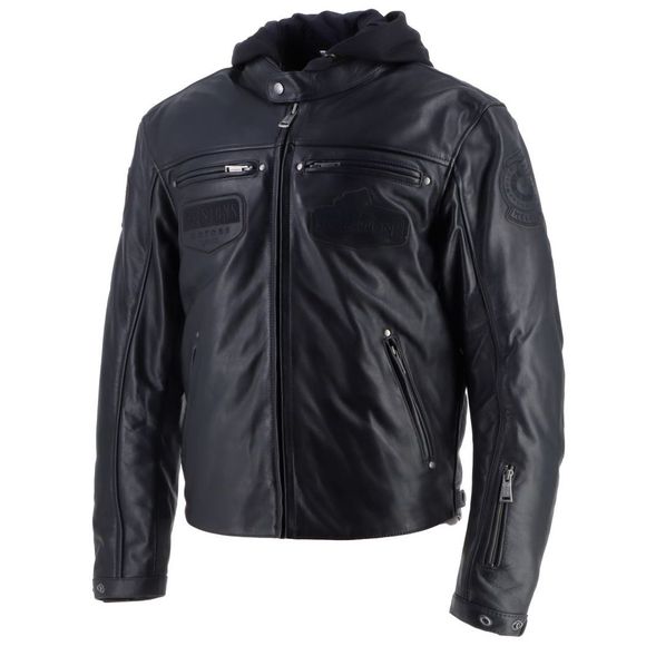 Moto Helstons Rival - Black JacketRef: HS1324